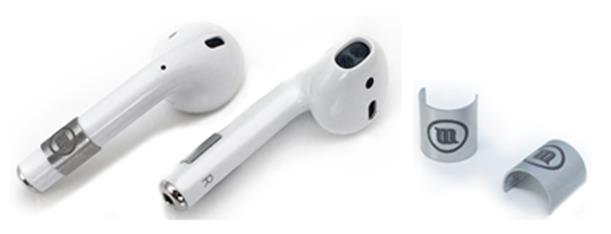 memonizerEARPHONE neutraliseert de Bluetooth straling van de airPods