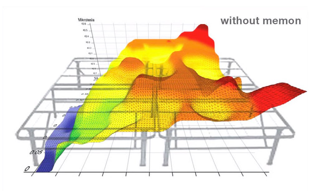Geopatische belasting voor demping met MemonizerCOMBI